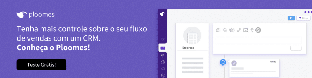 Banner blog conheça o Ploomes e peça um teste grátis